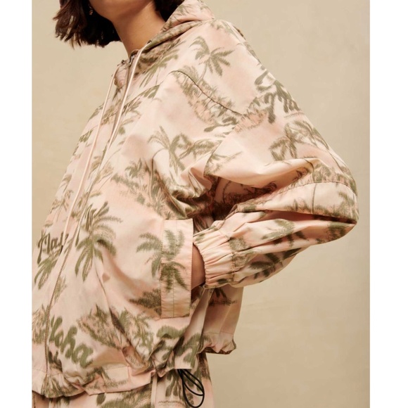 NWT | Maje Palm-tree print jacket | Sz 6 - Picture 4 of 11